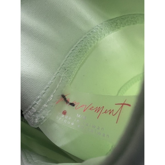 New Free People Movement Tonal Tension Studio Dress Set Size Medium Aqua Green - Picture 12 of 12